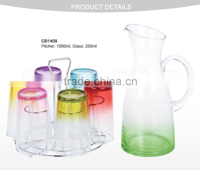 Promotional Factory wholesale colored glassware