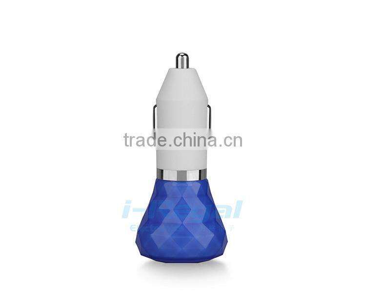 Wholesale for iphone 6 car charger for iphone 5 dual usb car charger&for smartphone car charger