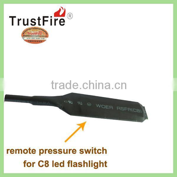 TrustFire original C8 series tactical hunting flashlight remote pressure switch press controller