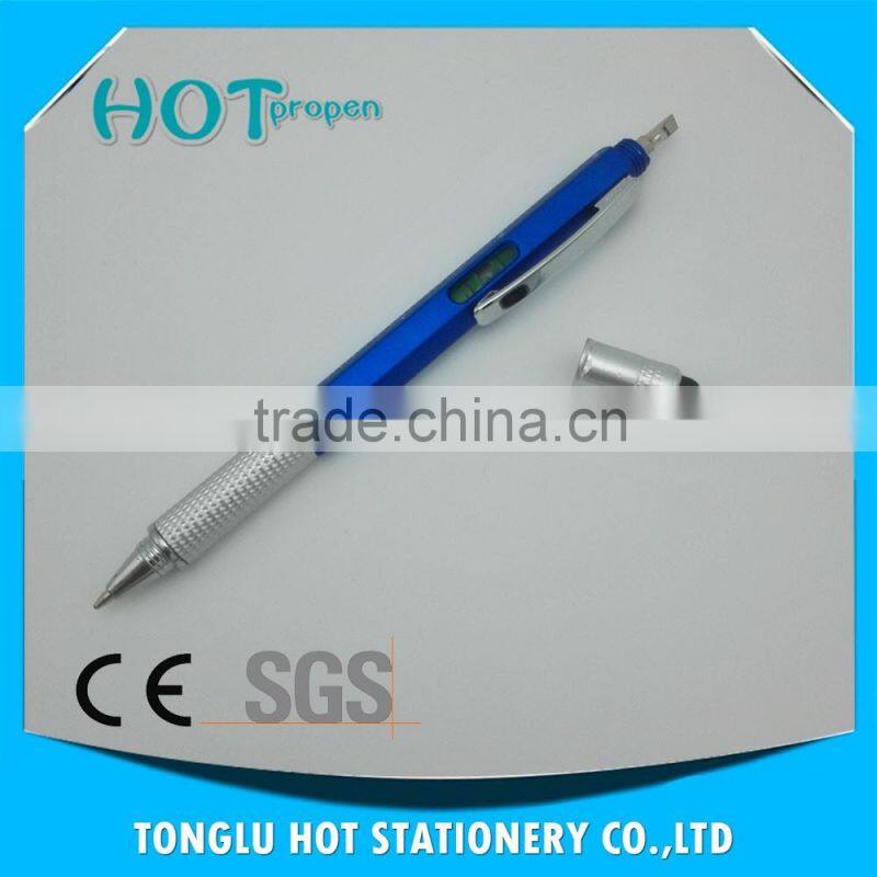 multifunction ball pen with ruler and gradienter Tool pen