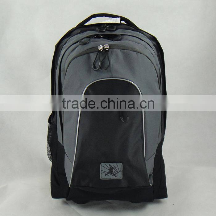 Durable Wheeled Backpack Travel Rolling Backpack