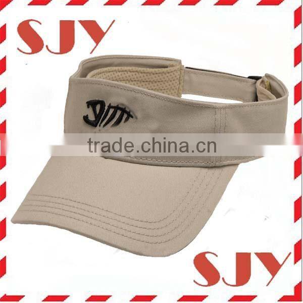 Hot sale funny custom visor hat,camouflage visor caps