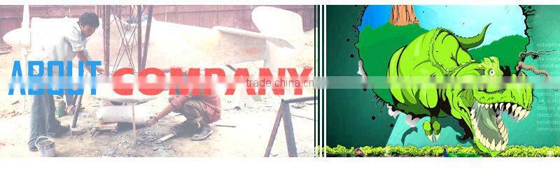 My-dino animatronic dinosaur factory high quality fiberglass dinosaur