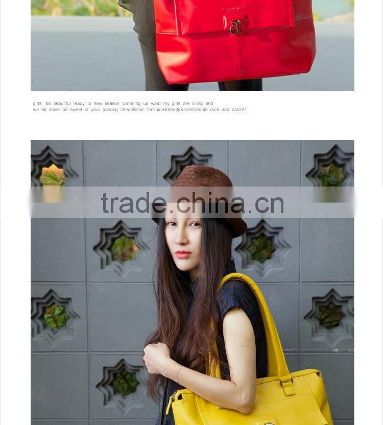 wholesale 2016 new arrival women's PU hand bag
