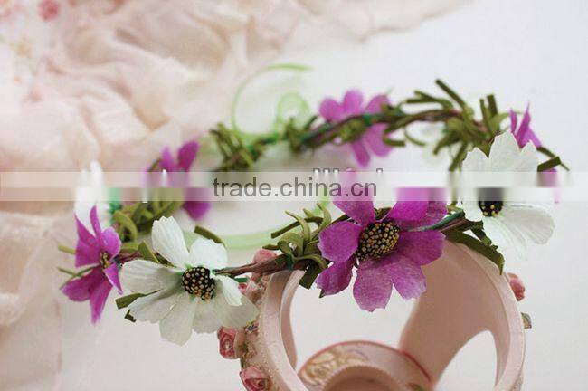Sun Flower Head Wreath Garland For Wedding Prom Party And Christmas Decoration