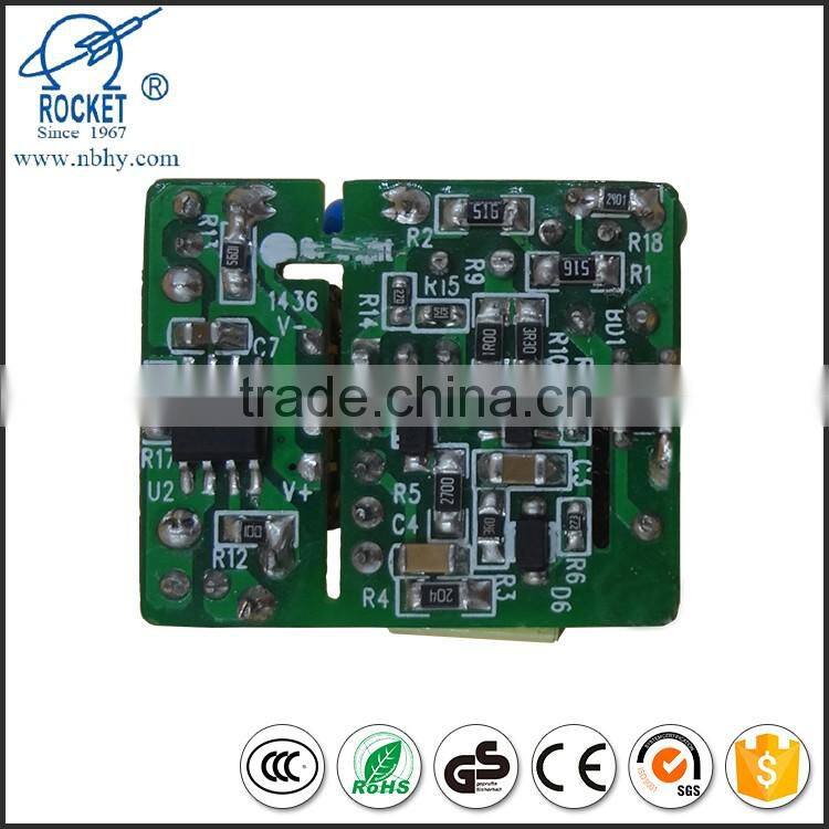 High efficiency factory OEM 5V2A Synchronous Rectifying USB Adaptor PCBA for Mobile Phone