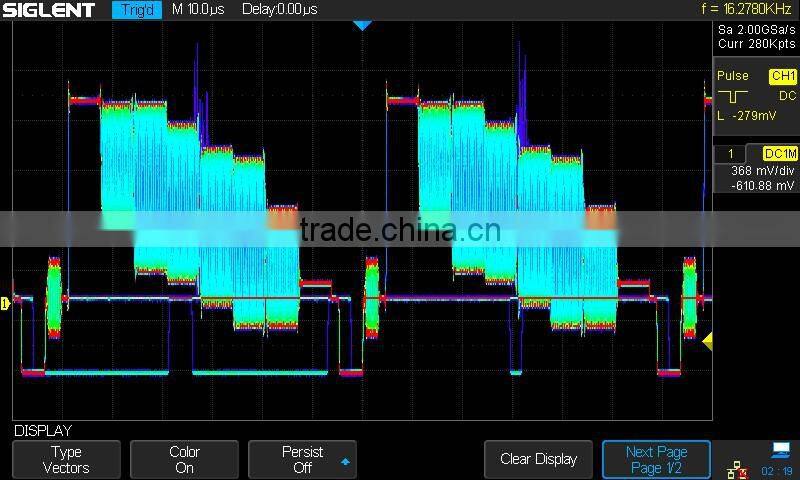 SDS2202X,oscilloscope digital display,200MHz portable oscilloscope,2 channels