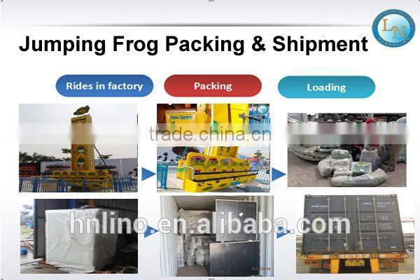 Attraction park rides Kids Rides Jumping Frog Hopper for sale