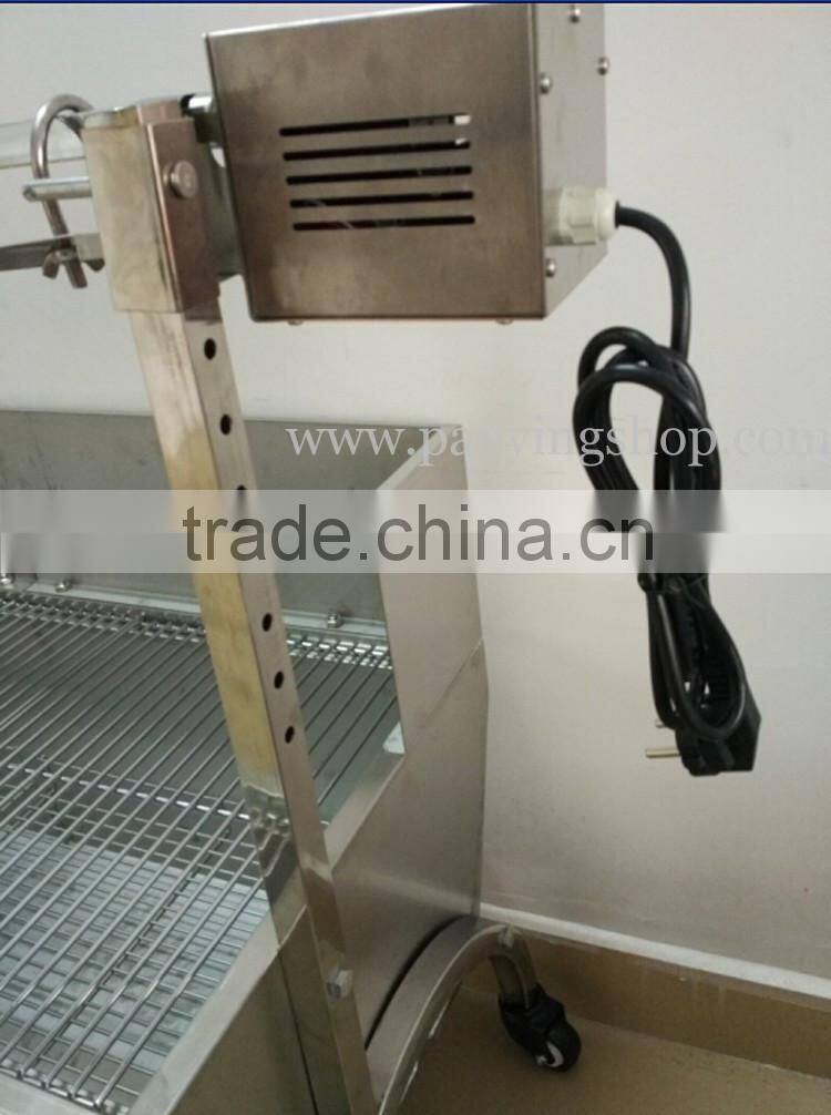 60kg 120cm Commercial Stainless Steel Charcoal Barbeque Roast Machine