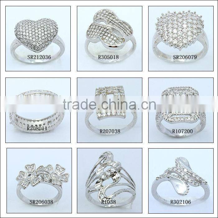 2015 925 sterling silver elegant amethyst ring