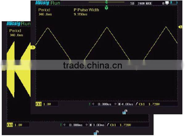 Micsig handheld 150MHz oscilloscope Tablet Oscilloscope Support touch screen operation MS215T Series 10 physical measurements