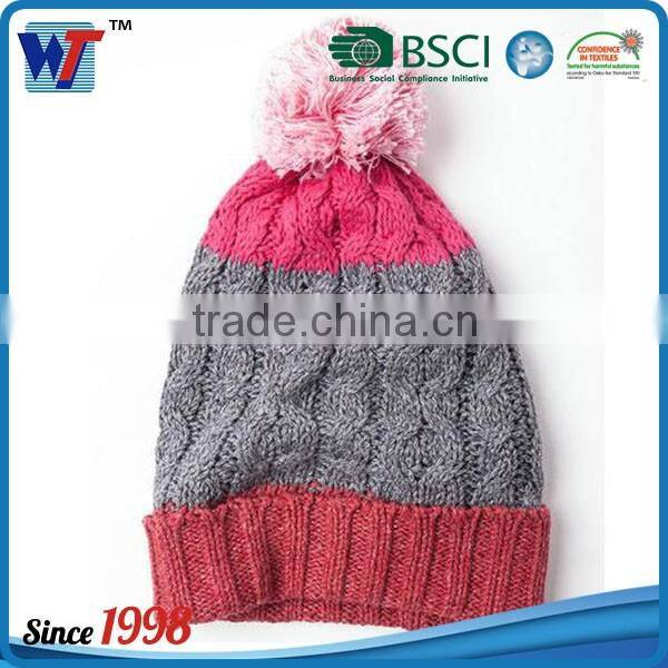 Winter Hooded Scarf Crochet Cap Knitting Girl Boy Baby Knitted Caps