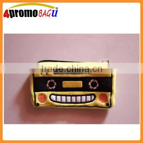 China plush toy wallet stuffed plush toy custom