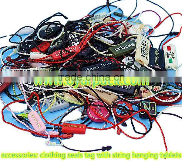 customized printed black paper cardboard clothes label