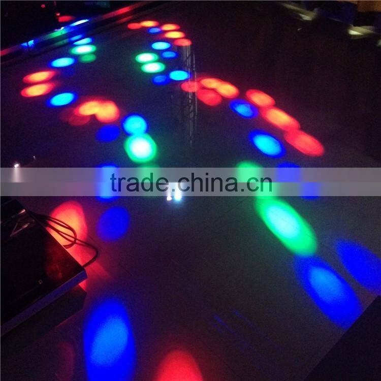 LED Double Scanner Mirror Light stage decorative light Disco Light White color