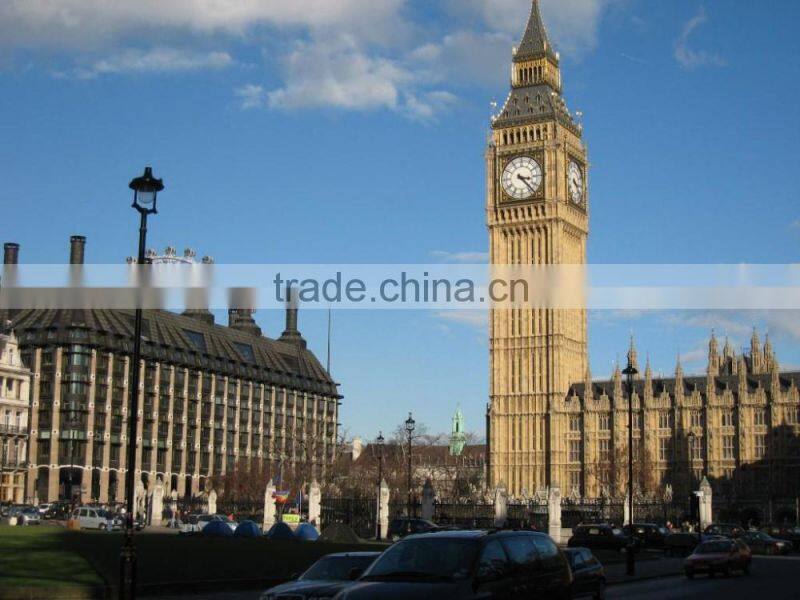 London's Big Ben Moving Wooden Nature Gift Musical Box