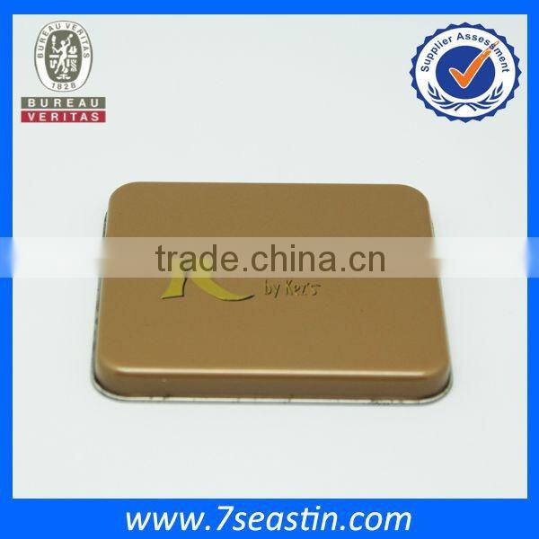 500g cookies tin box packaging , coffee can in food grade