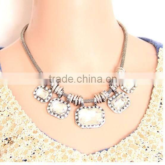 Top Quality Crystal Choker Vintage Pendant Statement Necklace Women Necklaces & Pendants Fashion Necklaces for Women 2014