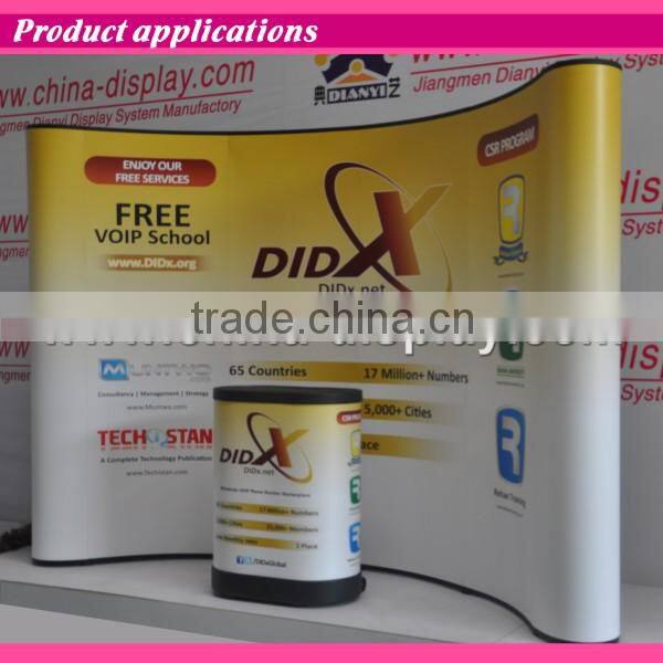 10feet exhibition booth display stand with podium case