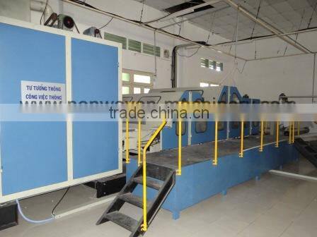 new type Nonwoven Waste Felt Hot Melting Production Line