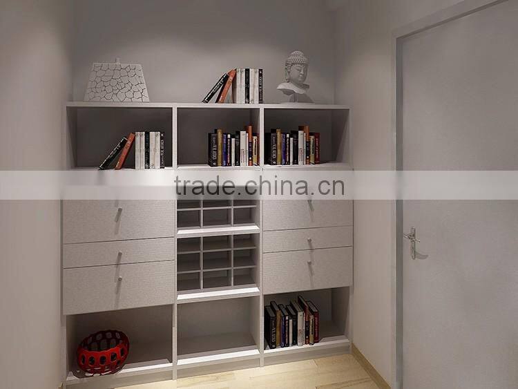 Deft design barrister bookcase, narrow bookcase, small bookcase