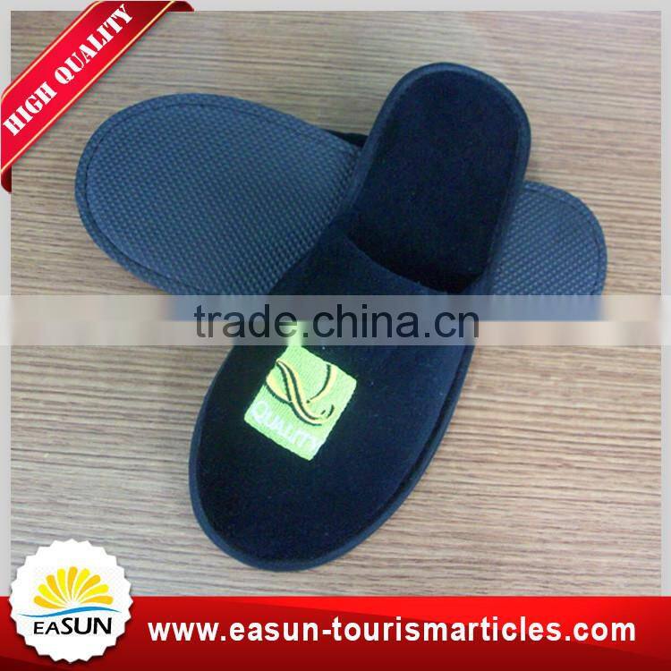 Best selling cheap white color terry towel disposable flip flop hotel slipper
