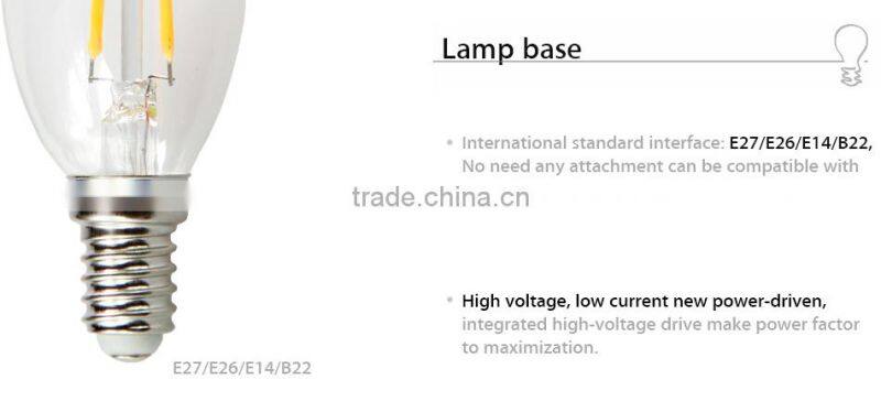High power led bulb housing