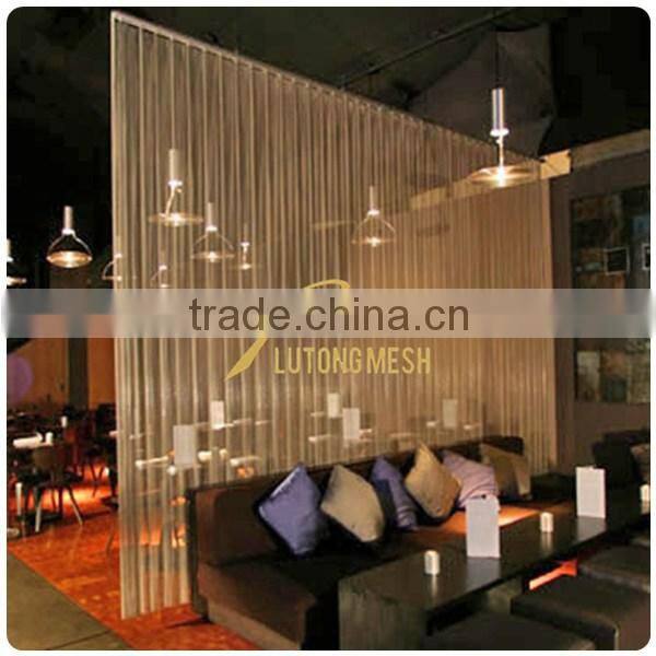 interior beauty salon, room partition curtain,decorative metal curtains