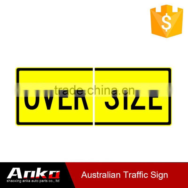 reflective aluminum danger signs ,car stricker,caravan electrical boxes