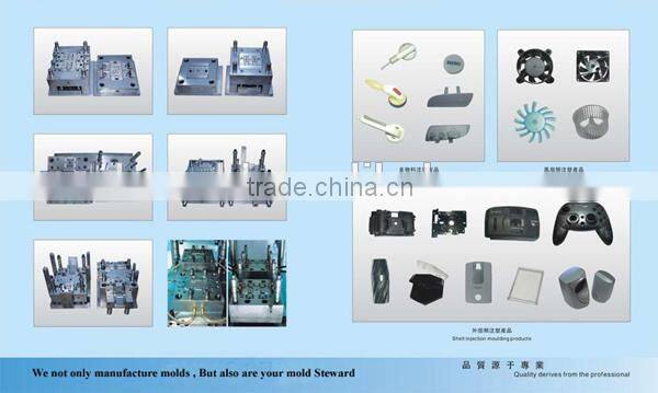Injection mold for precise plastic spare parts