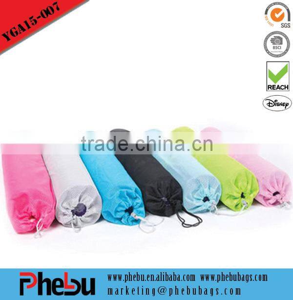 Full Zipper Polyester Cargo Pocket Gym Carrying Bag Yoga Mat Bag (YGA16-001)