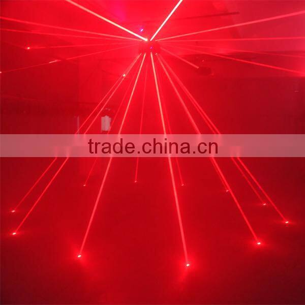 13.2W RGB 72lens RC Endless Spinning Beam-Storm Magic Laser Ball for disco club