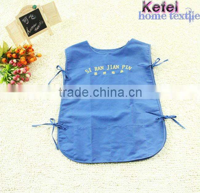 polyester checker's sleeveless work vest