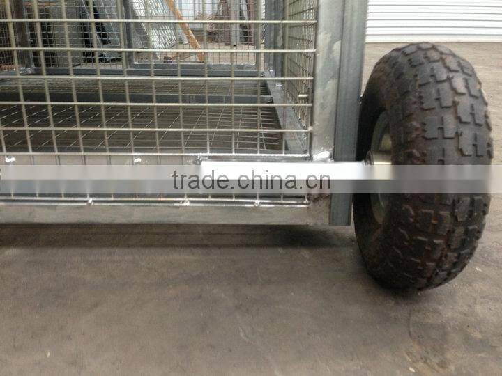 Galvanized welded wire mesh dog cage