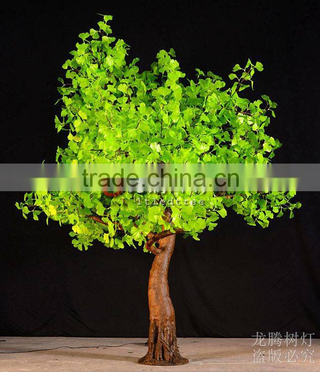 High quality Luxury LED gingko tree lighting