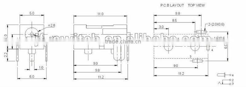 DC-049A dc jack laptop