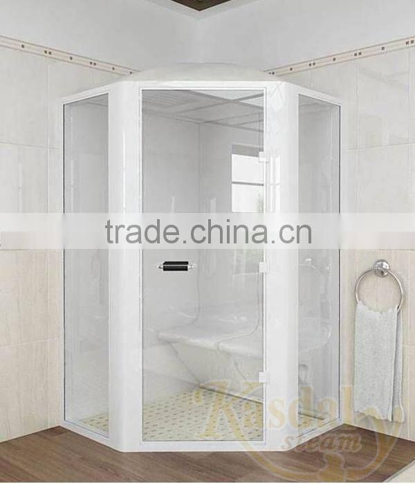 Custom Size Luxury Mini Multi-Function 8mm Tempered Glass Steam Sauna Bath Room