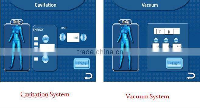 Portable cavitation liposuction machine for body slimming