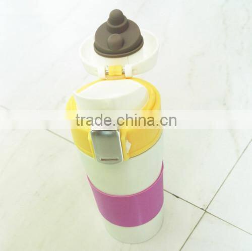 Plastic stainless steel interior Automotive car electric cup, auto car trophy heating mug heater thermos travel insulated mug