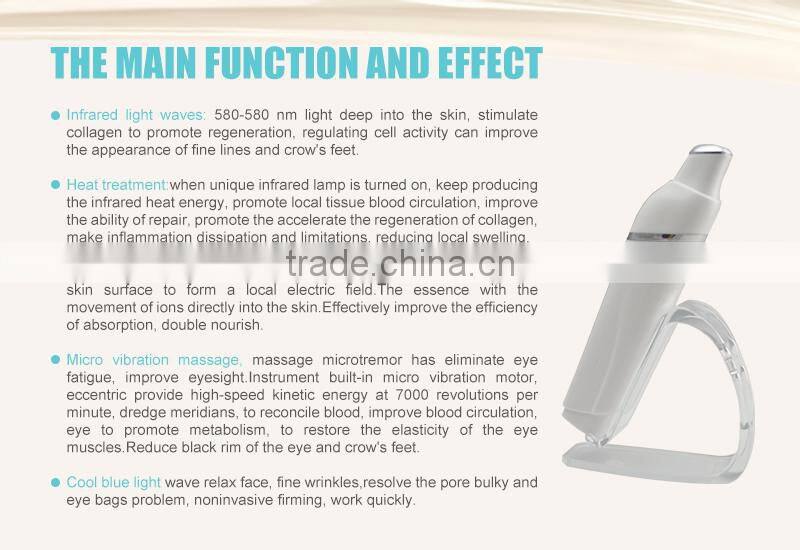 mini handheld vibrating body massager with heating treatment