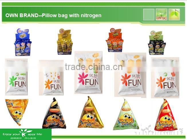 Hot Spicy Flavor Round Rice Crackers