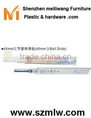 two from the back with a hidden slide rail with damping mental drawer slide