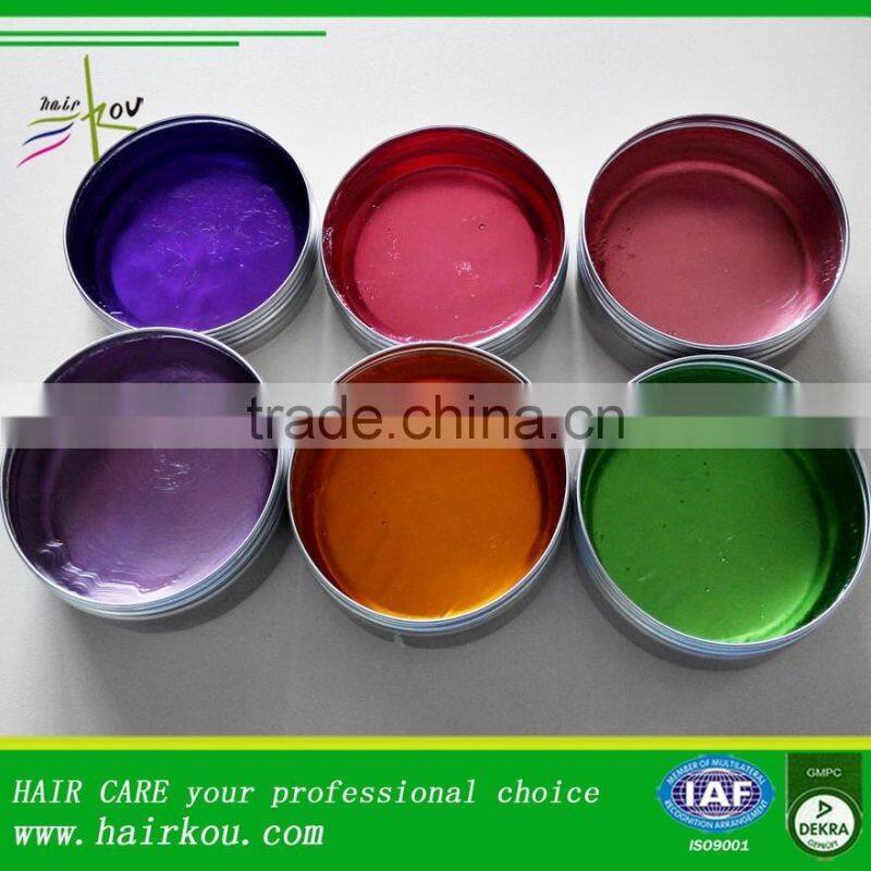 Water Based Pomade Wax And MSDS, ISO, GMPC Certification Hair Edge Control