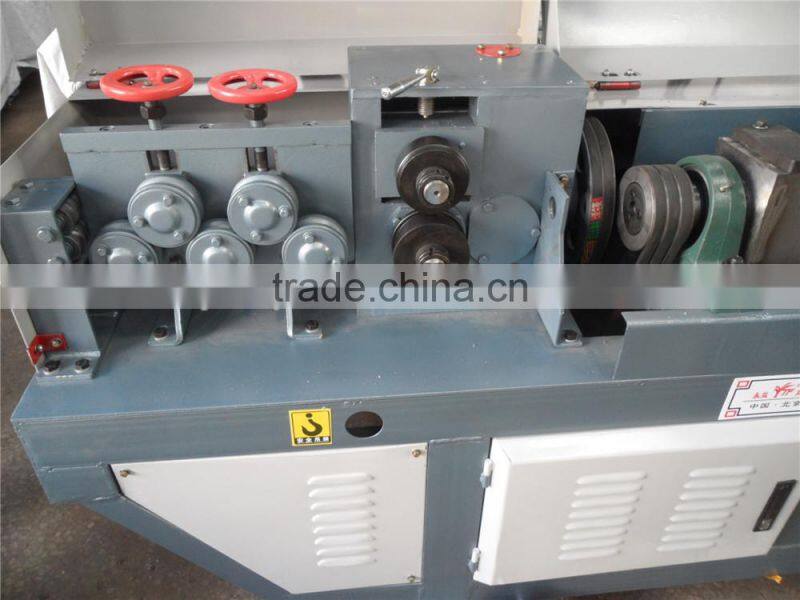 Gold supplier bar straightening and cut off machine