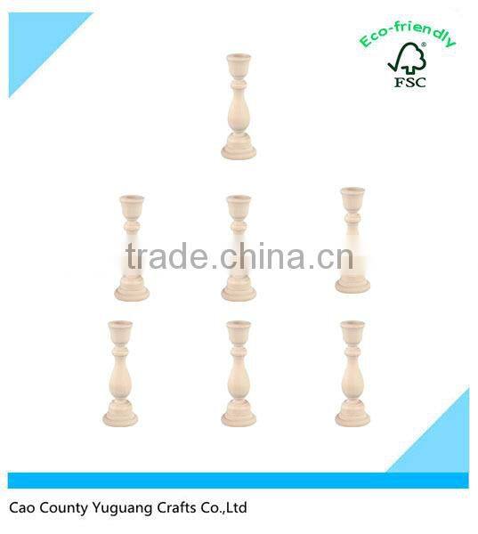 Custom Wooden Mini Candle Cup Wood Candle Holder