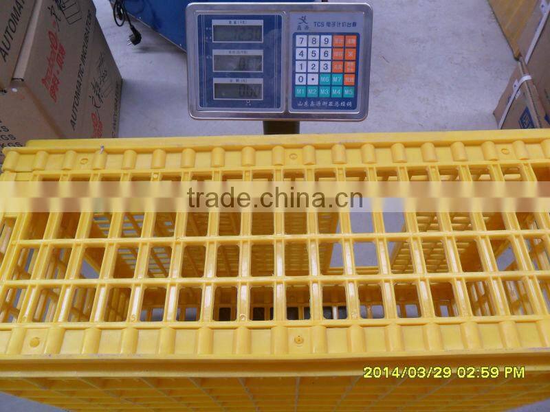 Live chicken transport box/plastic broiler transport crate