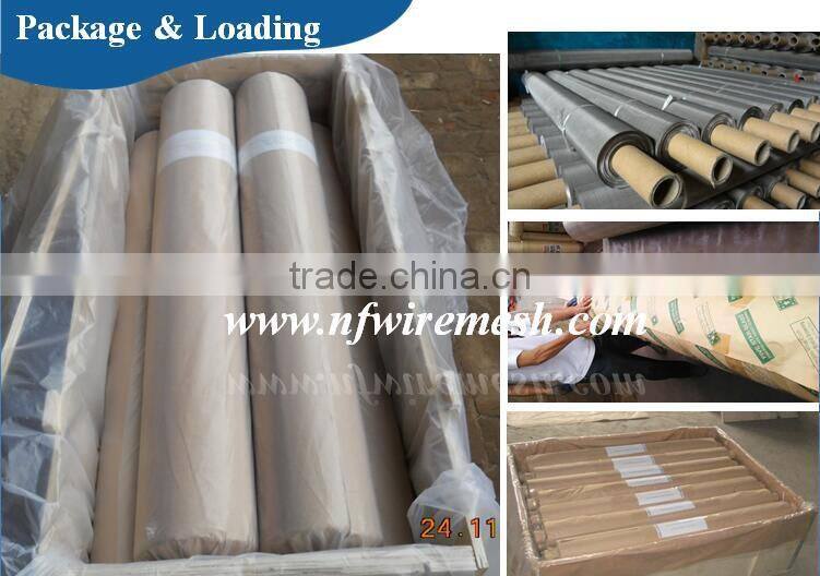 Stainless Steel Wire Material 201/304 plain woven magnetic wire mesh/mesh fabric(Guangzhou Factory)