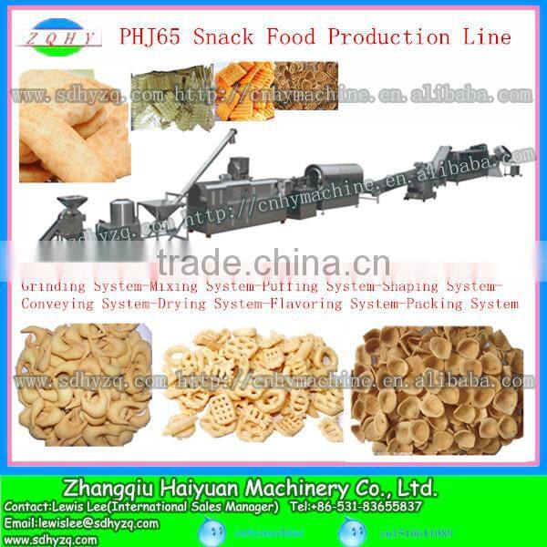 Jinan PHJ65 100-150kg/h bread crumb food machine,bread crumb food making machine,bread crumb puffing machine