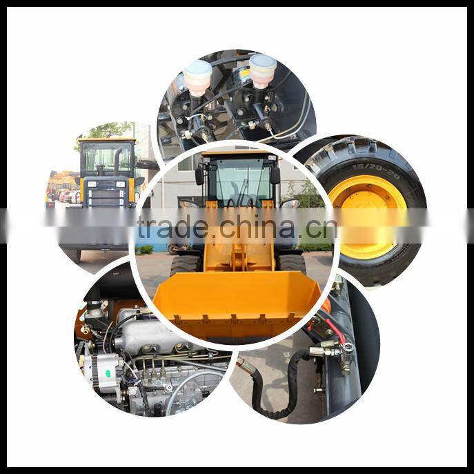 3.0T compact mini front end loader with DEUTZ diesel engine