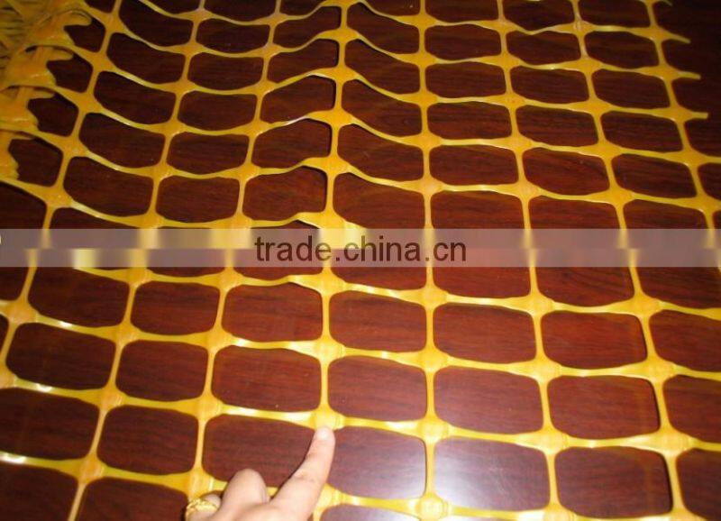 Plastic safety security ,Orange safety fence against ebola